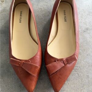 Sarah Flint Women's Tan Leather Loafers